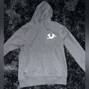 TRUE RELIGION gray hoodie